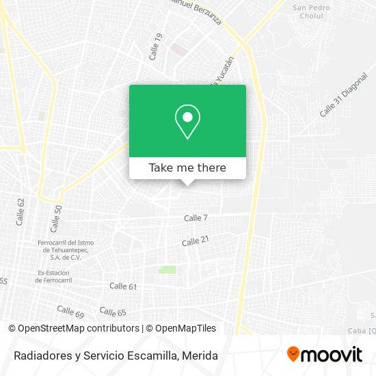 Radiadores y Servicio Escamilla map