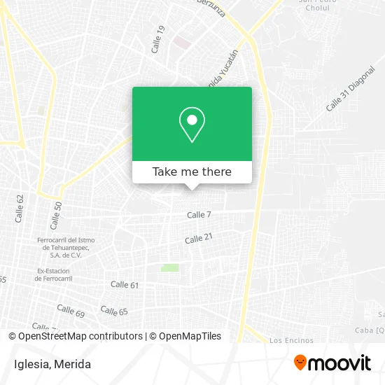Iglesia map