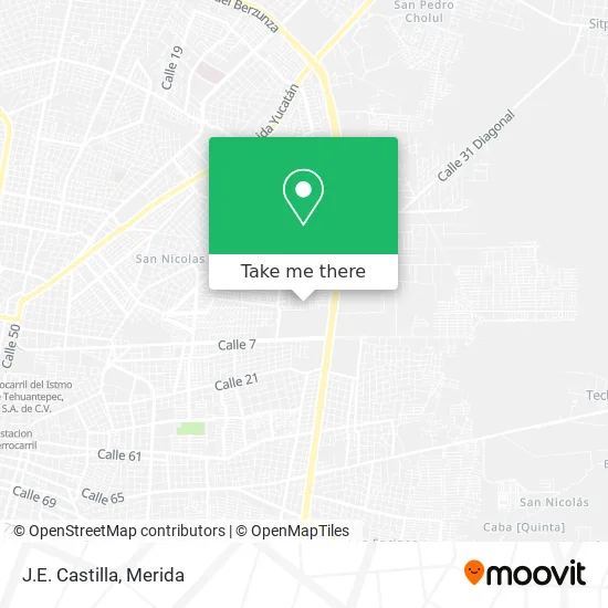 J.E. Castilla map