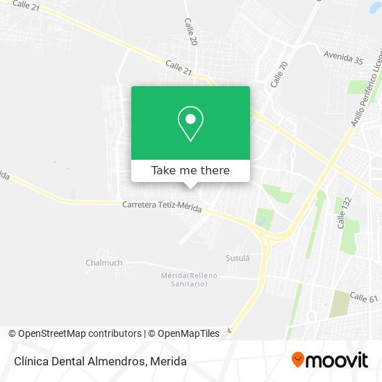 Clínica Dental Almendros map