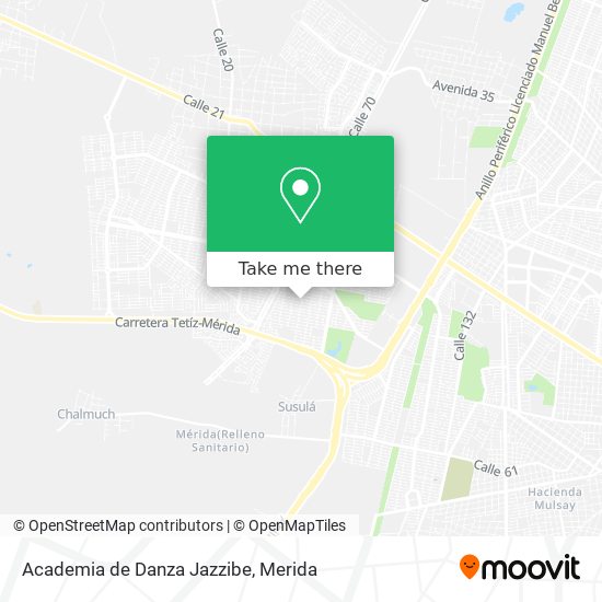 Academia de Danza Jazzibe map