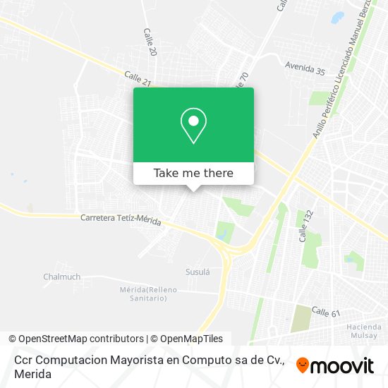 Ccr Computacion Mayorista en Computo sa de Cv. map