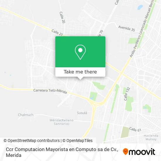 Ccr Computacion Mayorista en Computo sa de Cv. map