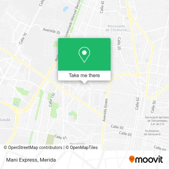 Mani Express map