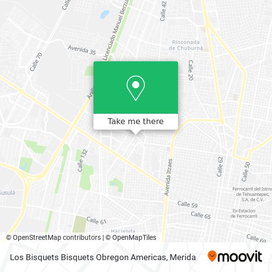 Los Bisquets Bisquets Obregon Americas map