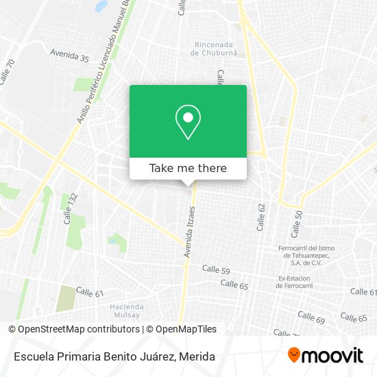 Escuela Primaria Benito Juárez map