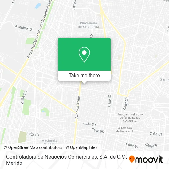 Controladora de Negocios Comerciales, S.A. de C.V. map