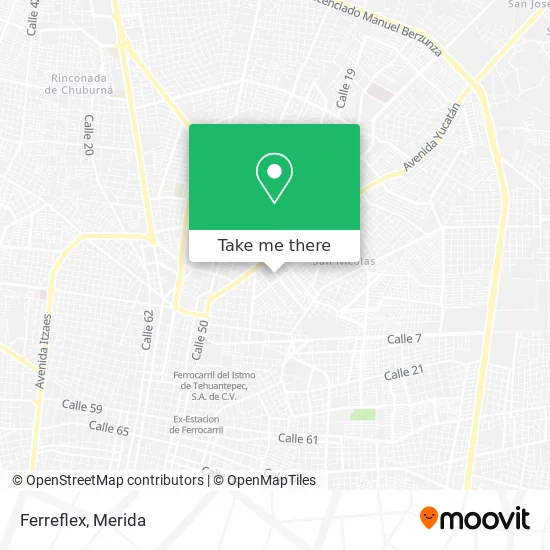 Ferreflex map
