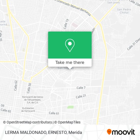 LERMA MALDONADO, ERNESTO map