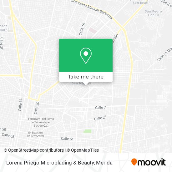 Mapa de Lorena Priego Microblading & Beauty