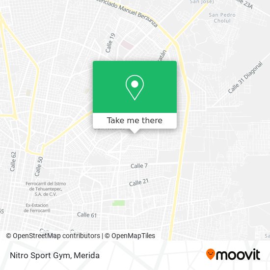 Mapa de Nitro Sport Gym