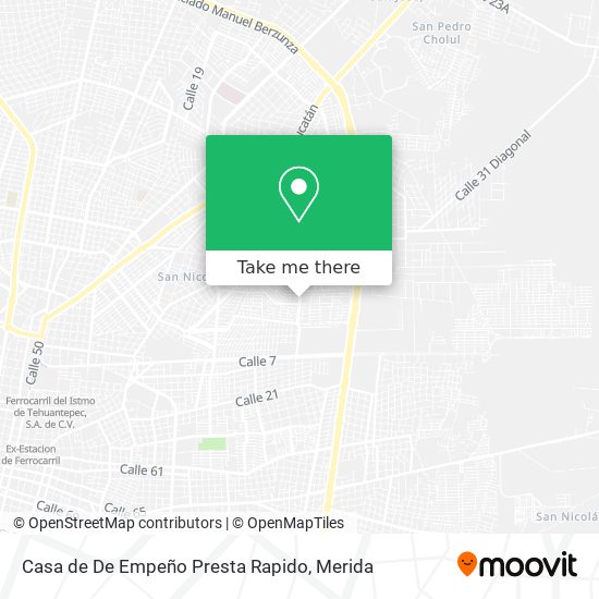Casa de De Empeño Presta Rapido map