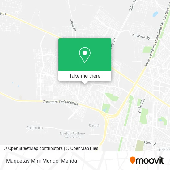 Mapa de Maquetas Mini Mundo