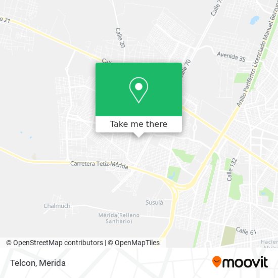 Telcon map