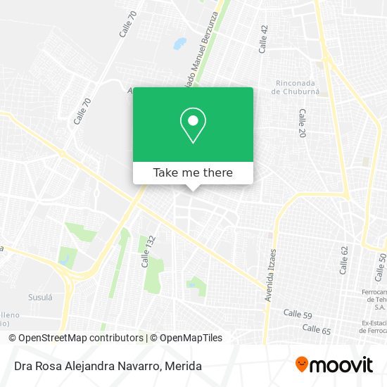 Mapa de Dra Rosa Alejandra Navarro