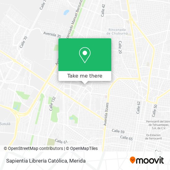 Mapa de Sapientia Librería Católica