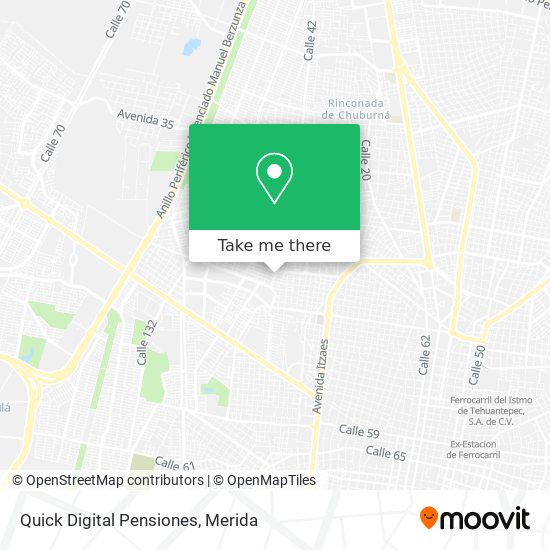 Quick Digital Pensiones map