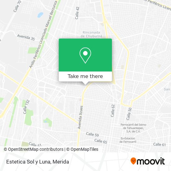 Mapa de Estetica Sol y Luna