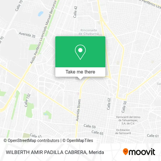 Mapa de WILBERTH AMIR PADILLA CABRERA