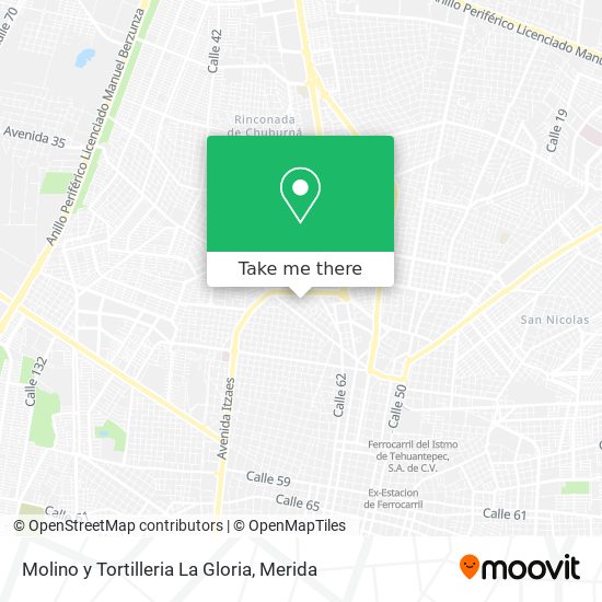 Molino y Tortilleria La Gloria map