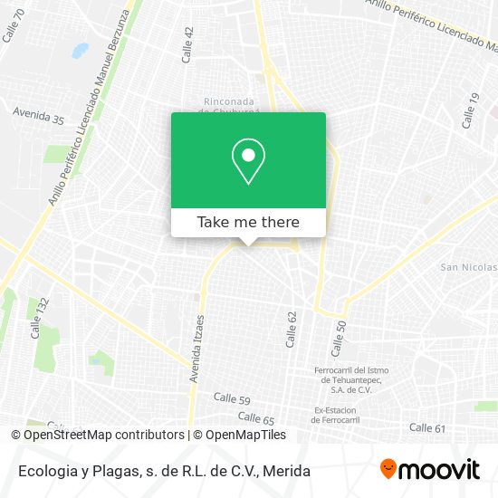 Ecologia y Plagas, s. de R.L. de C.V. map