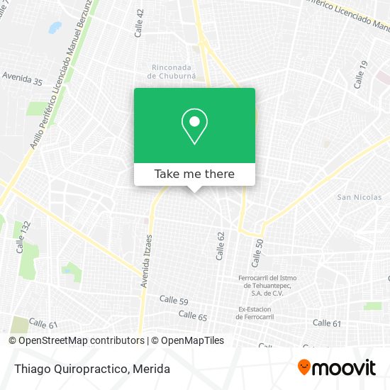 Mapa de Thiago Quiropractico