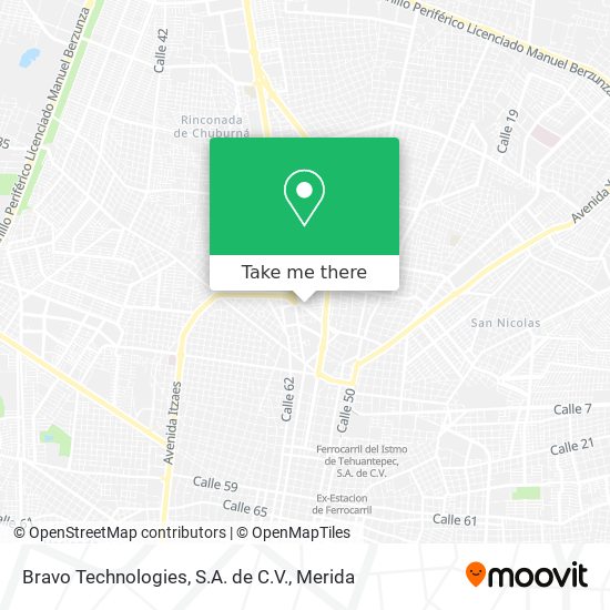 Mapa de Bravo Technologies, S.A. de C.V.