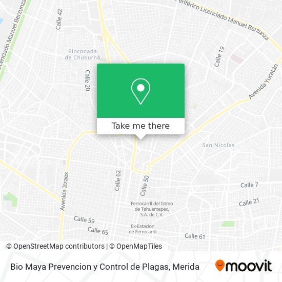 Bio Maya Prevencion y Control de Plagas map