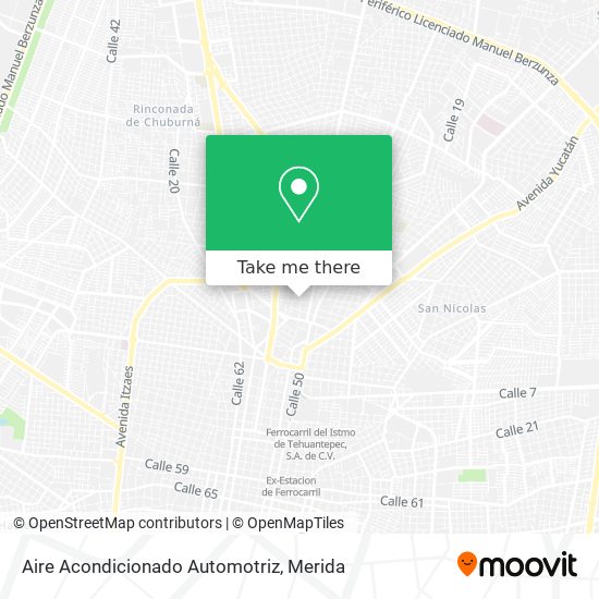Aire Acondicionado Automotriz map