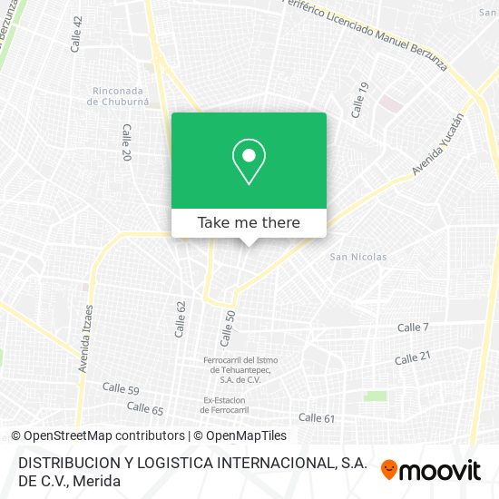 DISTRIBUCION Y LOGISTICA INTERNACIONAL, S.A. DE C.V. map