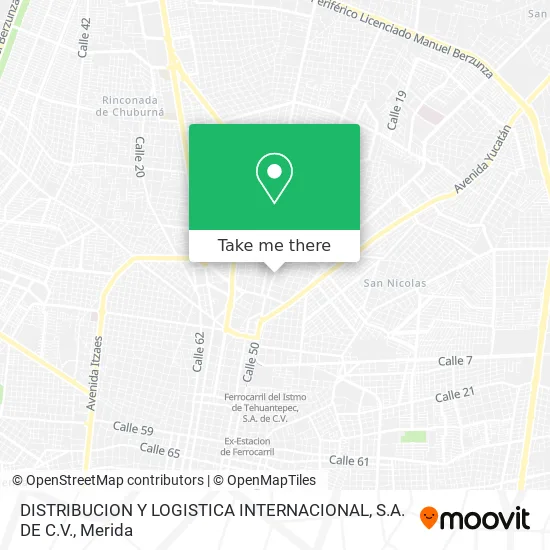 DISTRIBUCION Y LOGISTICA INTERNACIONAL, S.A. DE C.V. map
