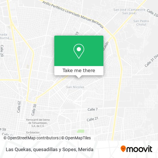 Las Quekas, quesadillas y Sopes map