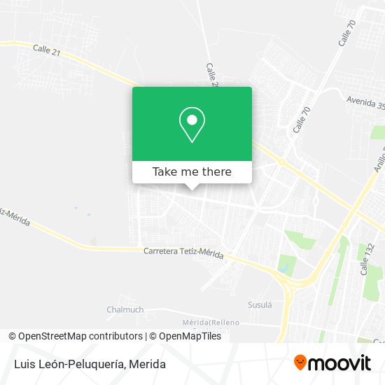 Luis León-Peluquería map