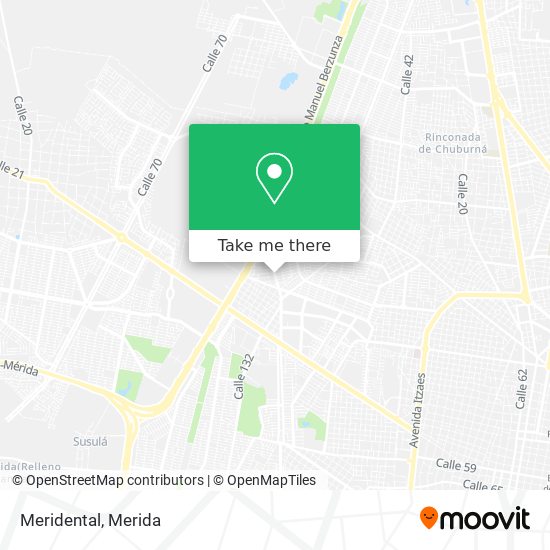 Mapa de Meridental