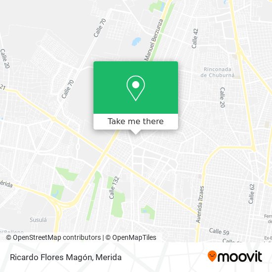 Ricardo Flores Magón map