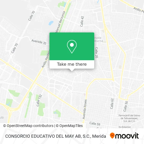 CONSORCIO EDUCATIVO DEL MAY AB, S.C. map