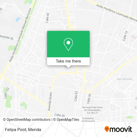Mapa de Felipa Poot