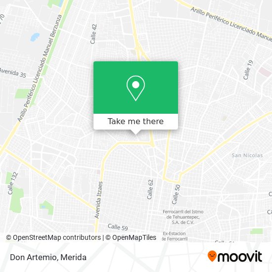 Mapa de Don Artemio