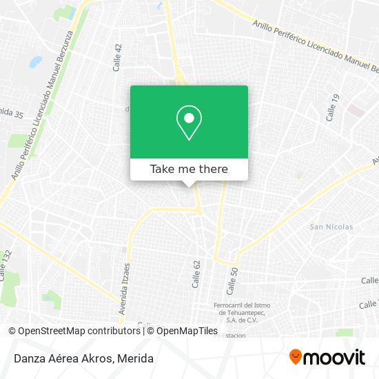Mapa de Danza Aérea Akros