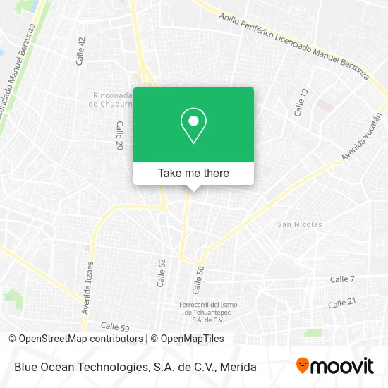 Blue Ocean Technologies, S.A. de C.V. map