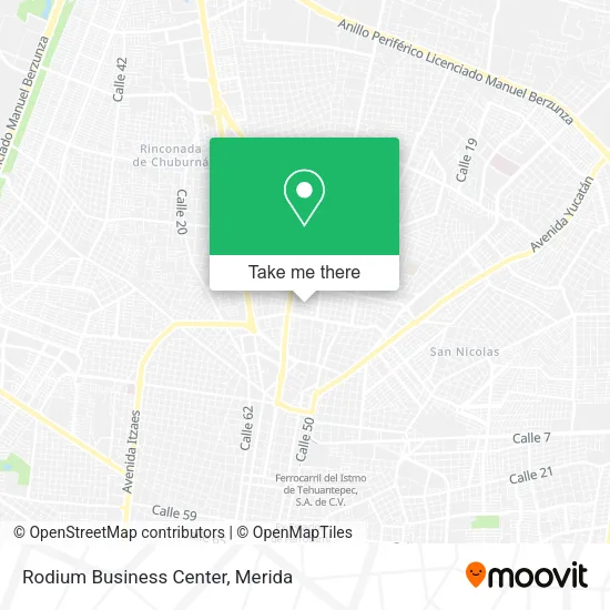 Mapa de Rodium Business Center