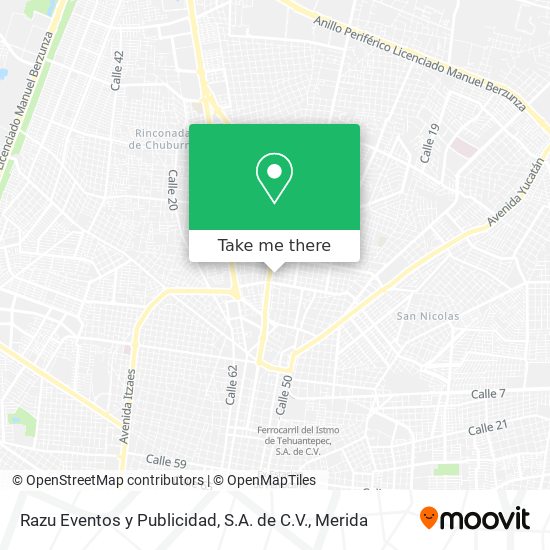Razu Eventos y Publicidad, S.A. de C.V. map