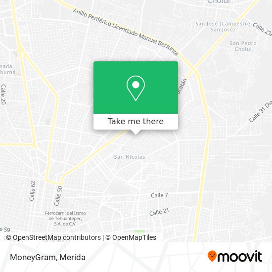 MoneyGram map