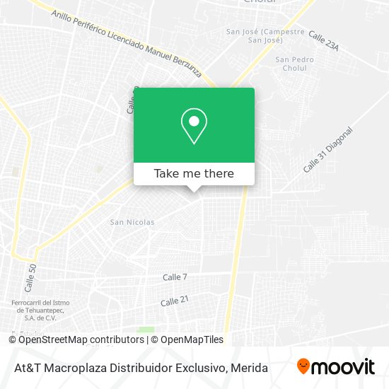 At&T Macroplaza Distribuidor Exclusivo map