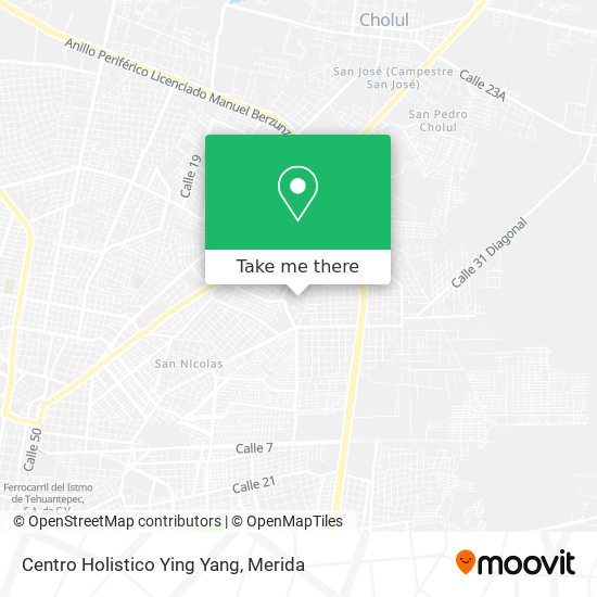 Centro Holistico Ying Yang map