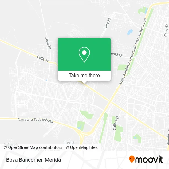 Mapa de Bbva Bancomer