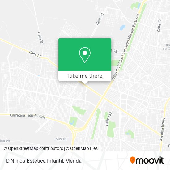 D'Ninios Estetica Infantil map
