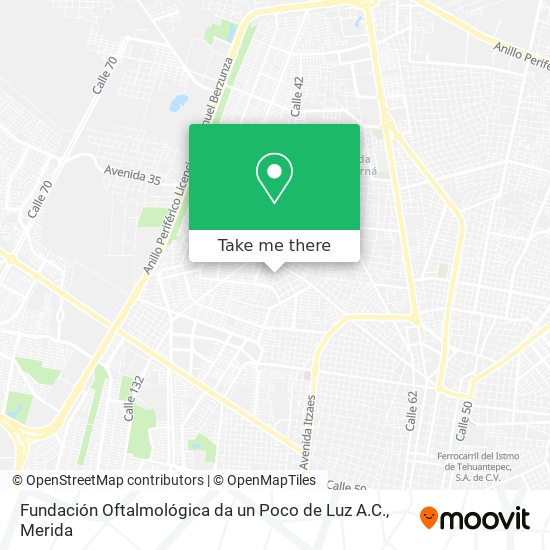 Fundación Oftalmológica da un Poco de Luz A.C. map