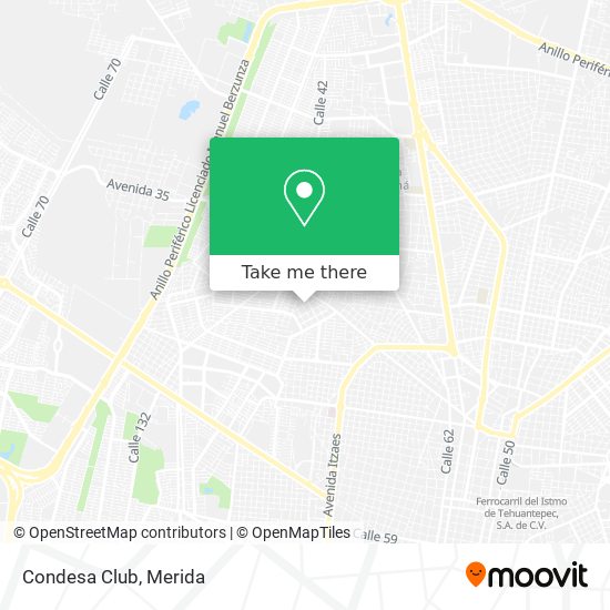 Mapa de Condesa Club
