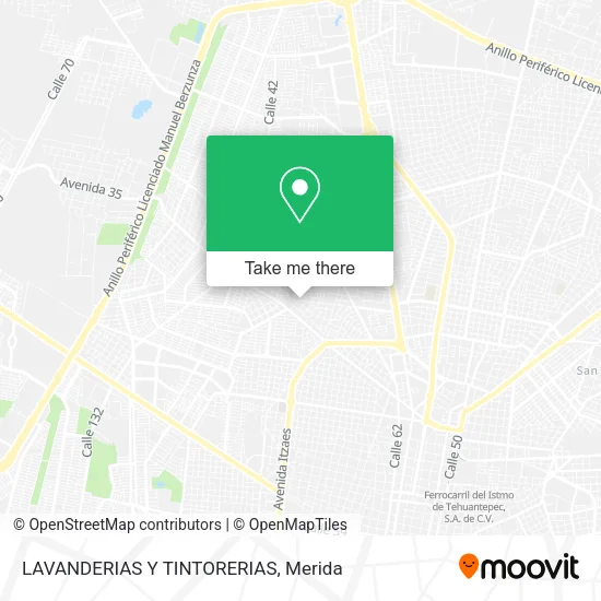 Mapa de LAVANDERIAS Y TINTORERIAS